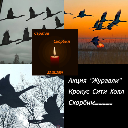 Саратов. Скорбим со всей страной. 22.03.2024 Саратов. Скорбим со всей страной. 22.03.2024.