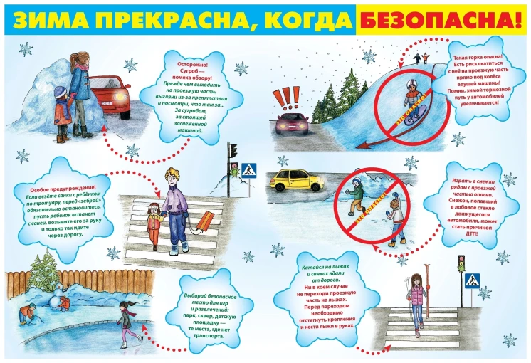 Главное правило поведения на дороге зимой ❄️- удвоенное внимание и повышенная осторожность! Главное правило поведения на дороге зимой ❄️- удвоенное внимание и повышенная осторожность!.